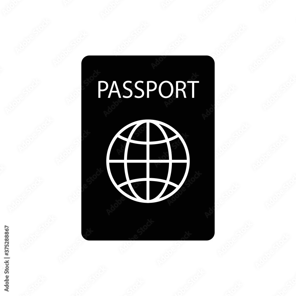 Passport with biometric data icon isolated on background. International travel passport document icon. Passport vector icon EPS 10. Passport Icon - Travel. Pass isolated. Passport with biometric data icon isolated on background. International travel passport document icon. Passport vector icon EPS 10. Passport Icon - Travel. Pass isolated.