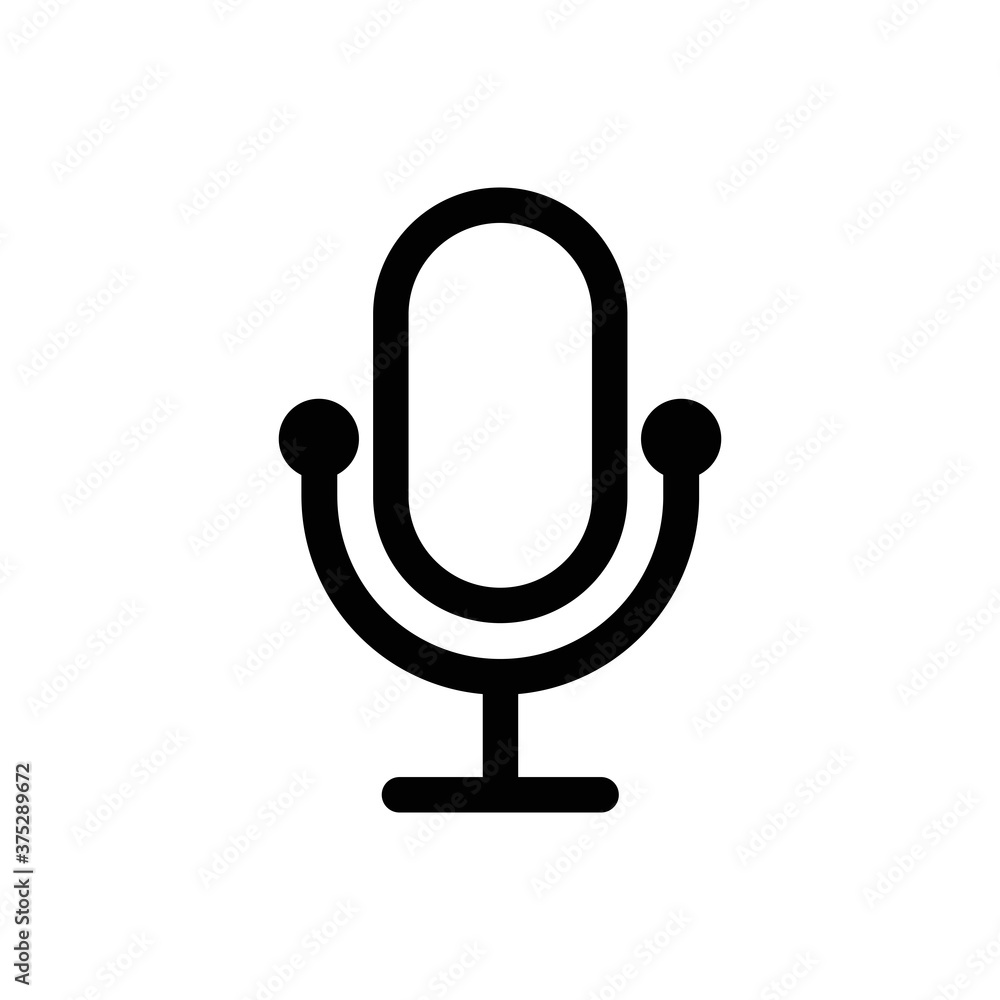 Microphone vector icon, Web design icon. Voice vector icon, Record. Microphone - recording Studio Symbol. Retro microphone icon. Microphone vector icon, Web design icon. Voice vector icon, Record. Microphone - recording Studio Symbol. Retro microphone icon.