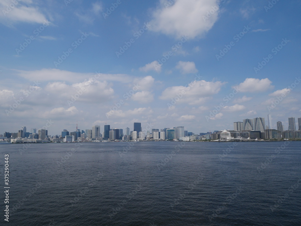 東京湾からの東京