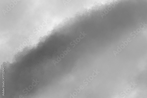 Abstract background white and black water color, Hand painted background. 
