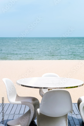 Image of Sea View Dinning Table © ponsulak
