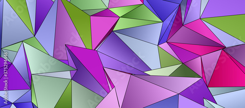 Abstract Low-Poly background. triangulated texture. Design 3d. Polygonal geometrical pattern. Triangular modern style