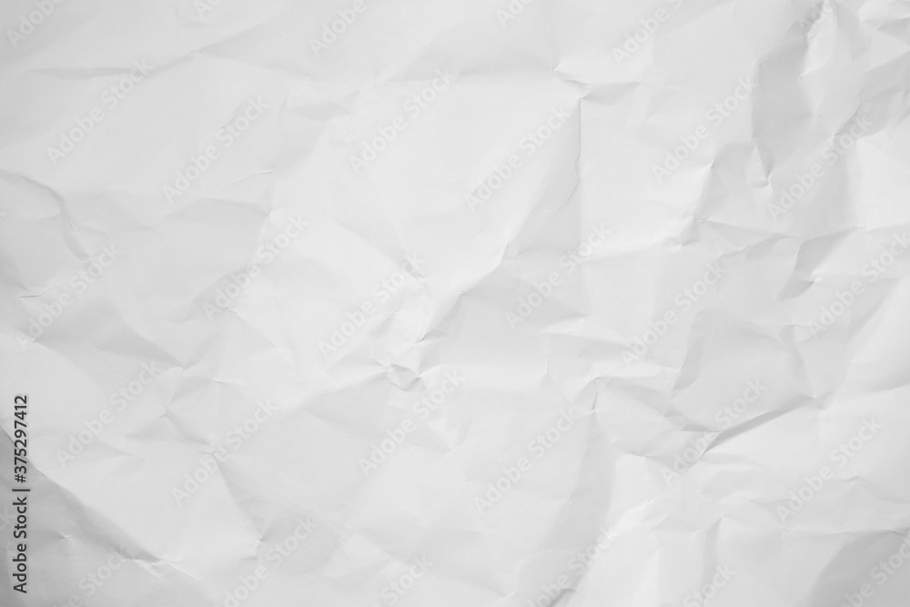 White crumpled paper texture background. White crumpled paper texture background.