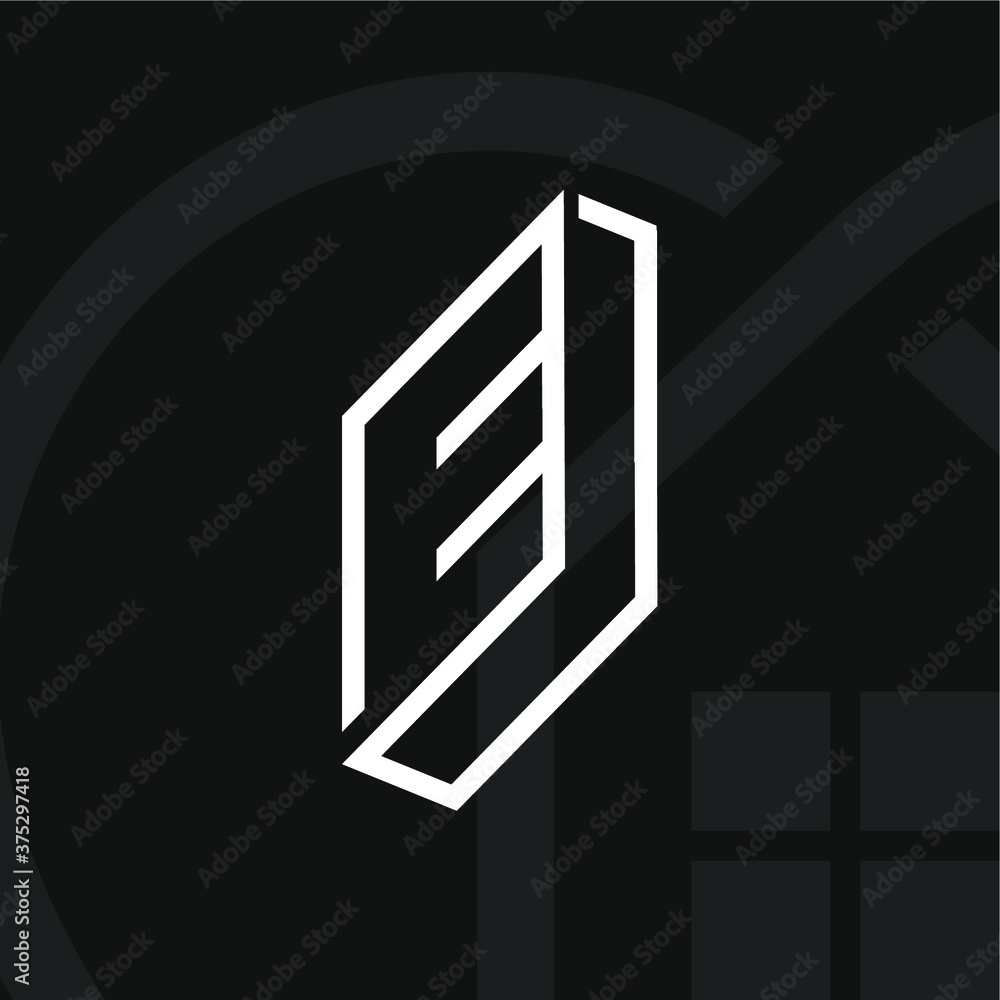 unique and original E and J logo design unique and original E and J logo design