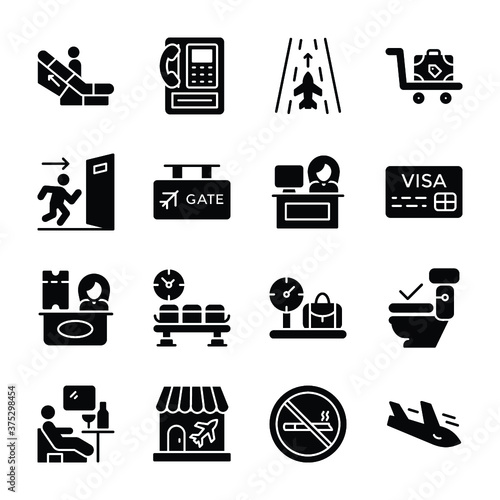 Airport Vector Icons