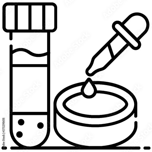 
Blood dripper icon, vector of blood picker, medical icon 
