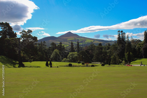 Powerscourt Gardens Castel Schloss Garten  photo