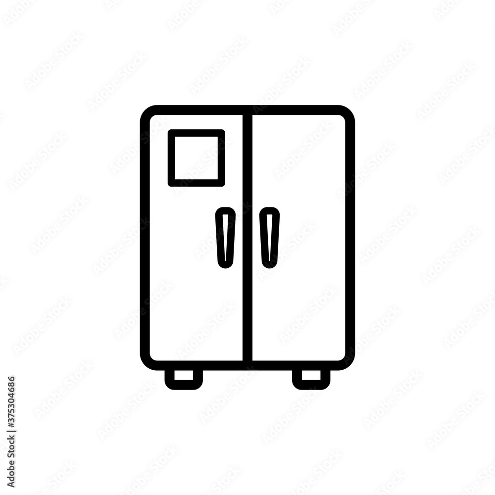 refrigerator icon vector illustration design refrigerator icon vector illustration design