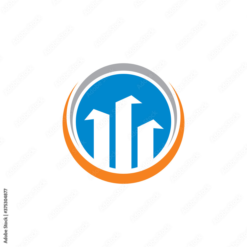 Progress Chart Logo , Finance Logo Progress Chart Logo , Finance Logo