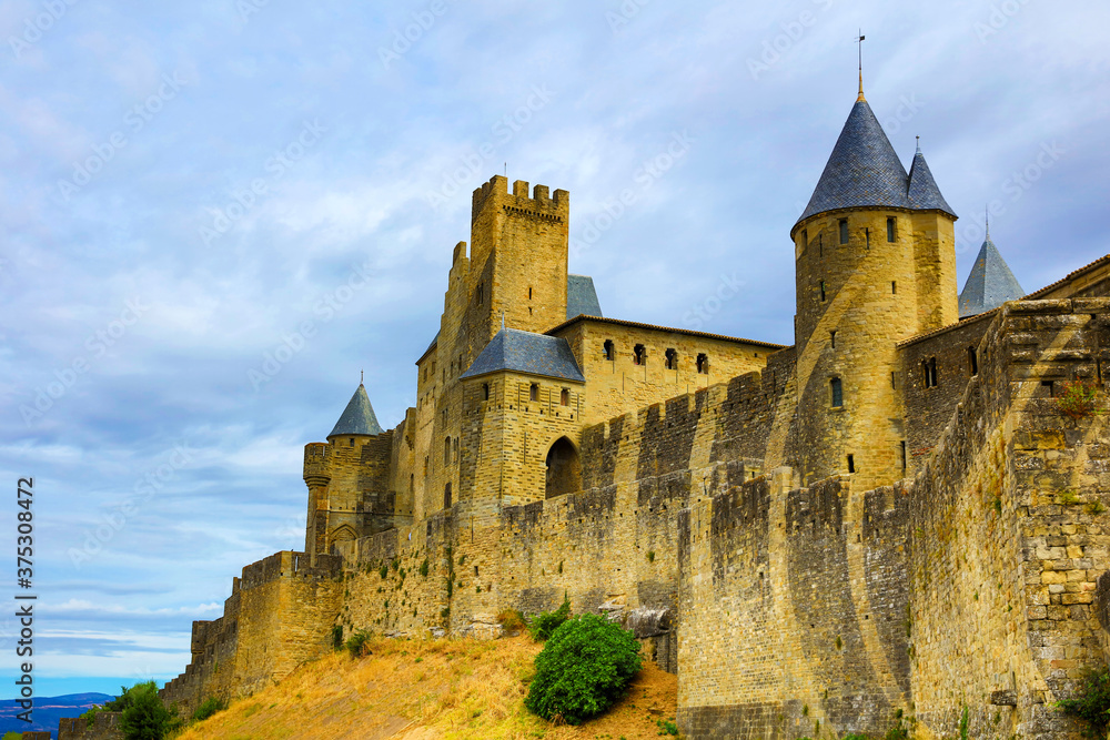Castle of Carcassonne- Famous site in France