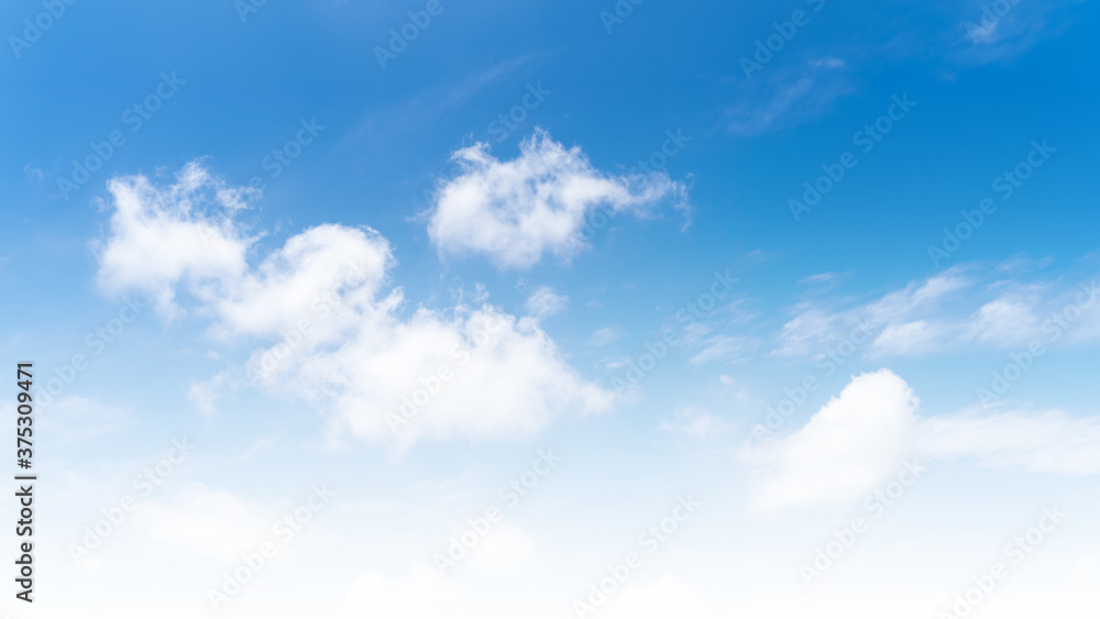 Fototapeta premium Background sky gradient , Bright and enjoy your eye with the sky refreshing in Phuket Thailand.