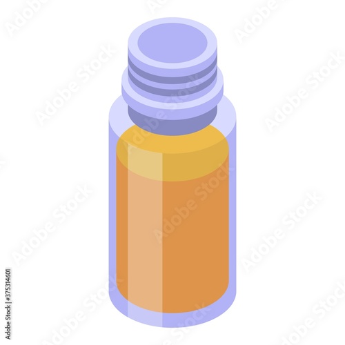 Potion essential oils icon. Isometric of potion essential oils vector icon for web design isolated on white background