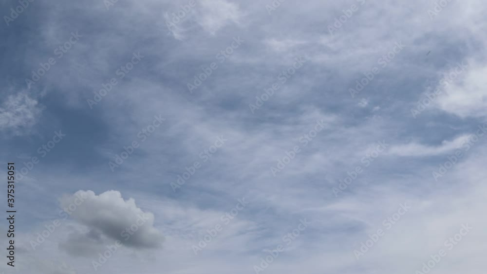 Blue sky and white cloud background closeup. Nature create very beautifully. Blue sky and white cloud background closeup. Nature create very beautifully.