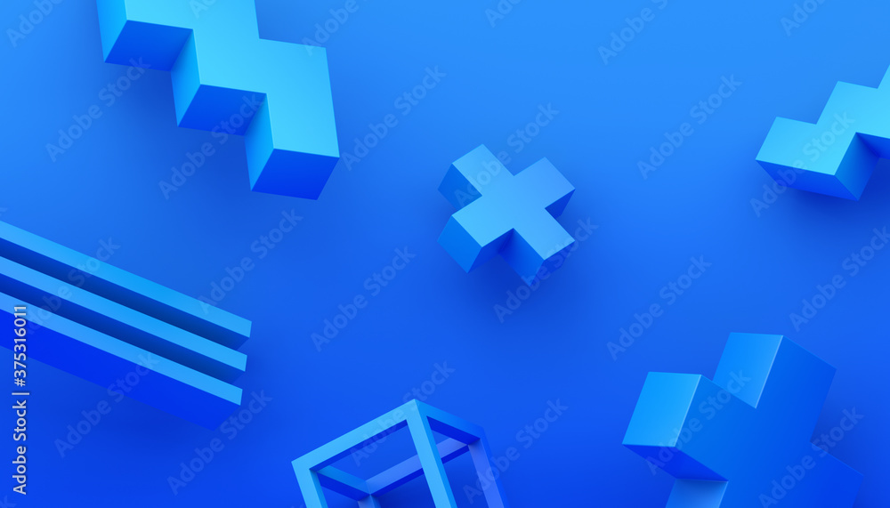 Abstract 3d render, modern background with geometric shapes, graphic design Abstract 3d render, modern background with geometric shapes, graphic design