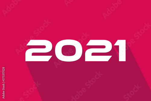 Grafica per feste natalizie, nuovo anno 2021