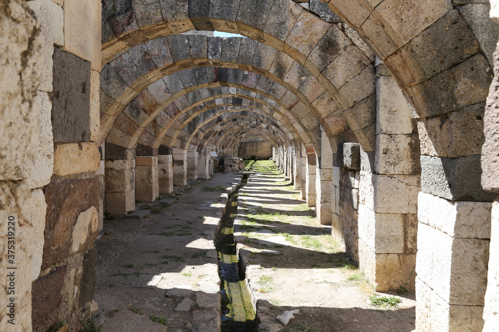 Obraz premium Agora of Smyrna in Izmir, Turkey