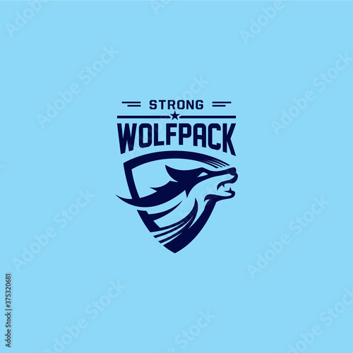 Wolf Logo 
Strong and Great Logo