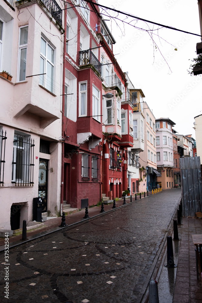 street in the old town of Istanbul
