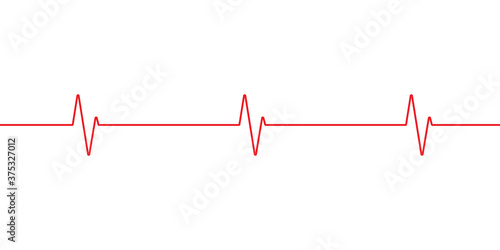 Heart beat line cardiogram icon background