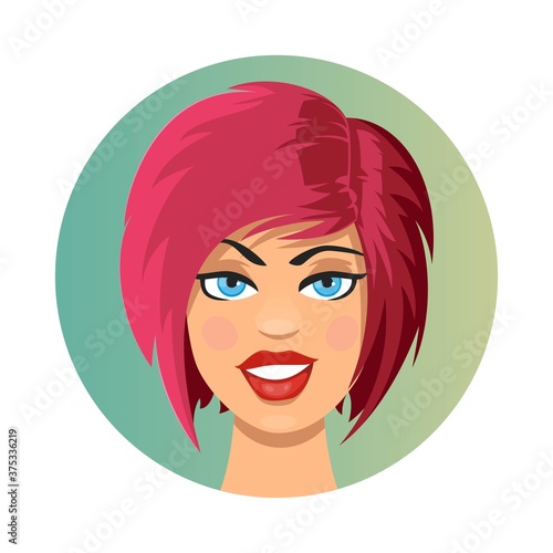 Cute Emoji character cartoon style emotion icon