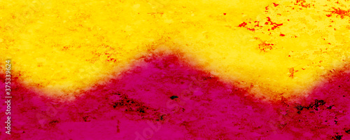 red and yellow abstract banner
