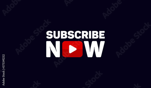subscribe now button, icon, sign vector eps