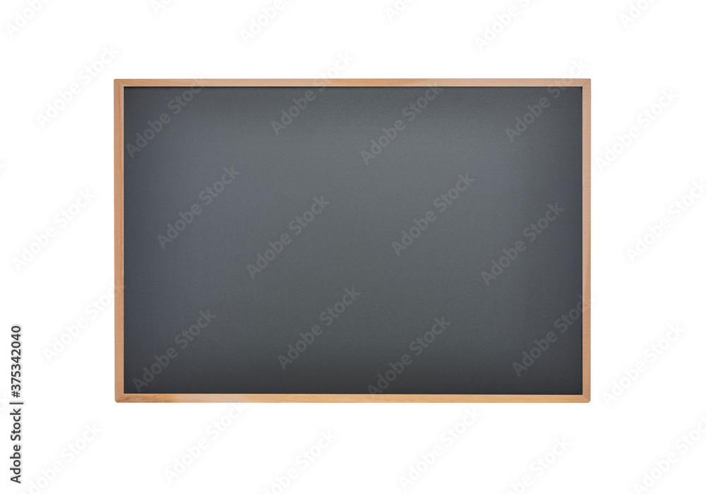 Blank school board isolated on white background. Blank school board isolated on white background.