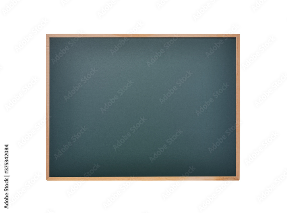 Blank school board isolated on white background. Blank school board isolated on white background.