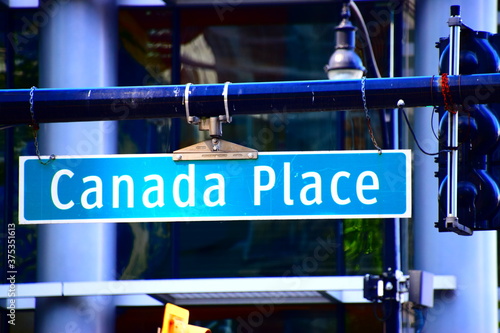 Canada place signage 