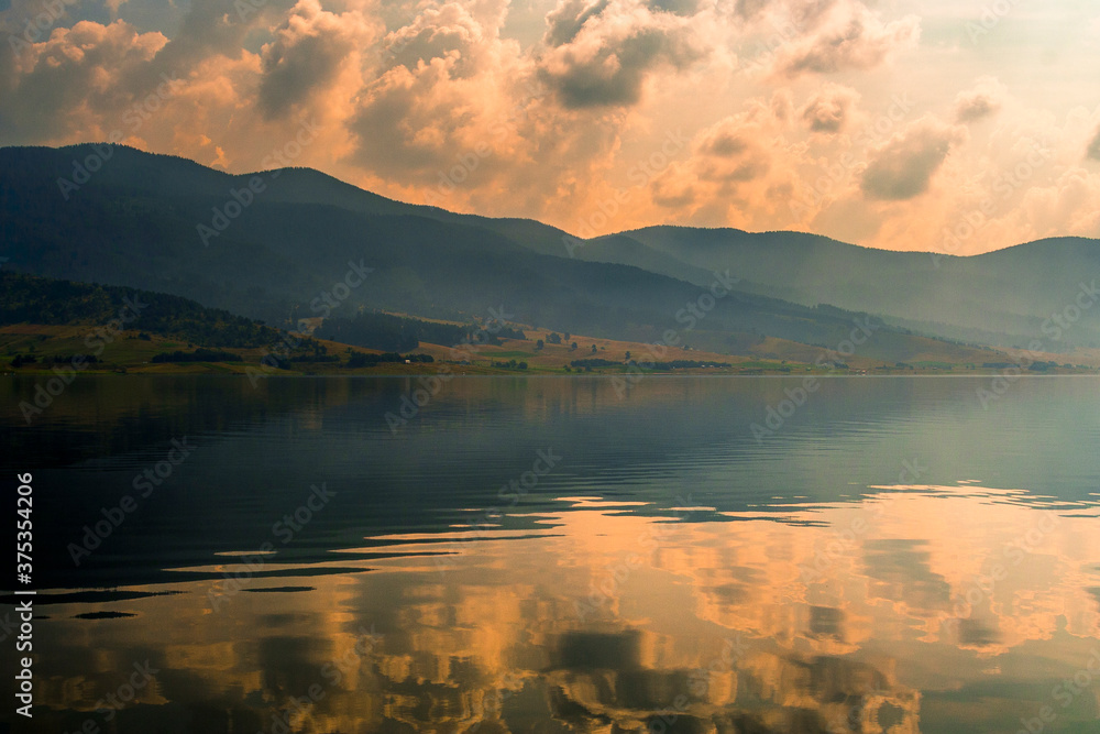 Fototapeta premium Dospat Dam Lake