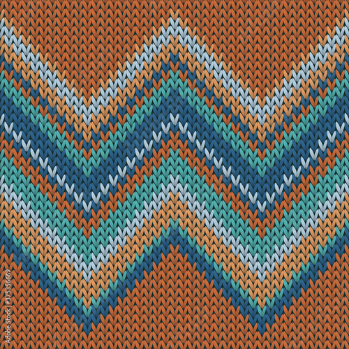 Woven zig zal lines knit texture geometric 