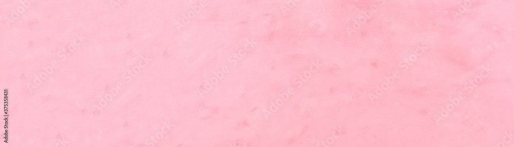 Strawberry ice cream pastel pink wooden textured web banner background