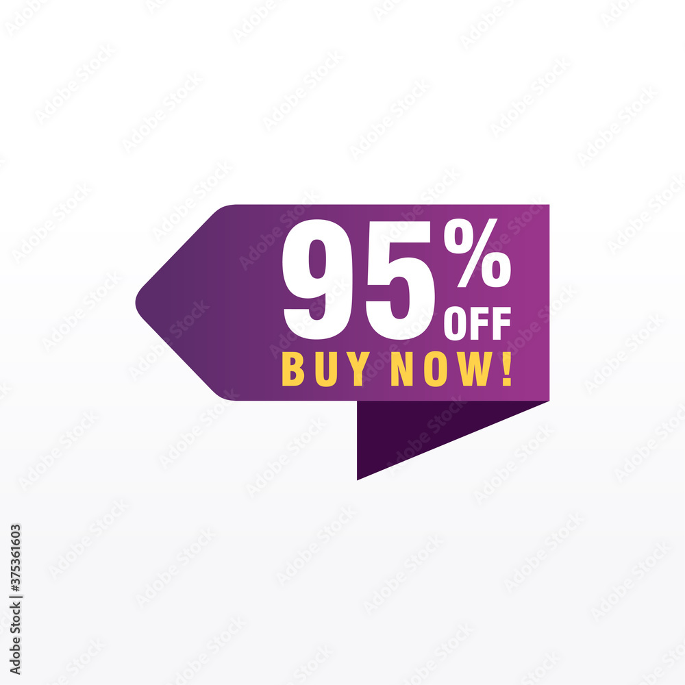 95 discount, Sales Vector badges for Labels, , Stickers, Banners, Tags, Web Stickers, New offer. Discount origami sign banner 95 discount, Sales Vector badges for Labels, , Stickers, Banners, Tags, Web Stickers, New offer. Discount origami sign banner