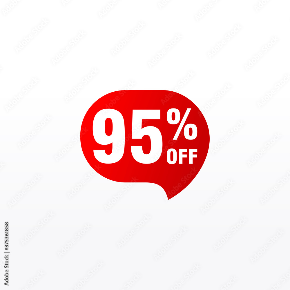 95 discount, Sales Vector badges for Labels, , Stickers, Banners, Tags, Web Stickers, New offer. Discount origami sign banner 95 discount, Sales Vector badges for Labels, , Stickers, Banners, Tags, Web Stickers, New offer. Discount origami sign banner
