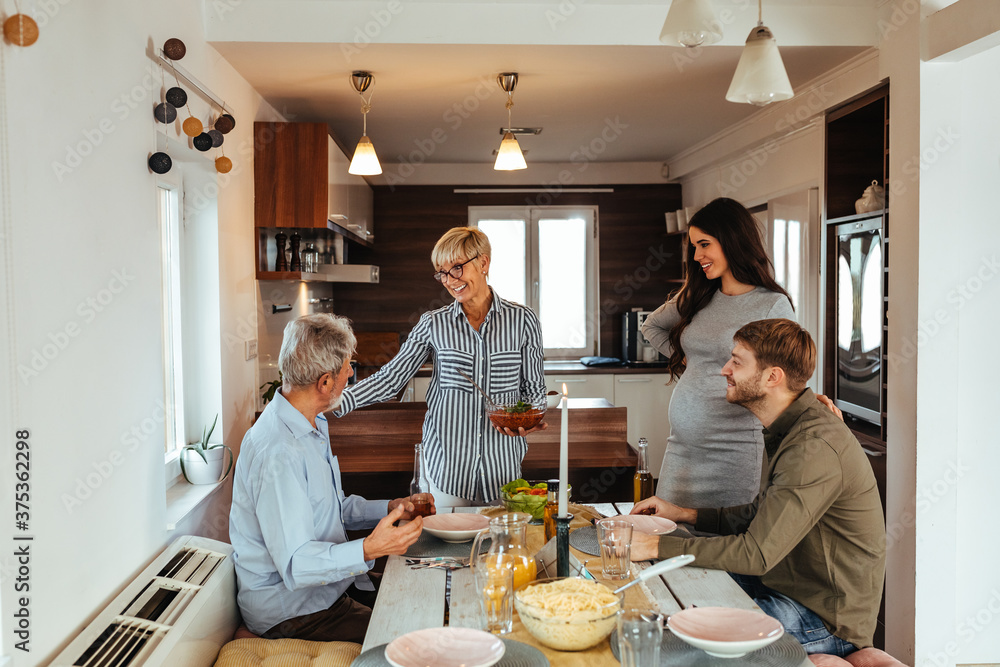 It would not be Sunday without a family lunch It would not be Sunday without a family lunch