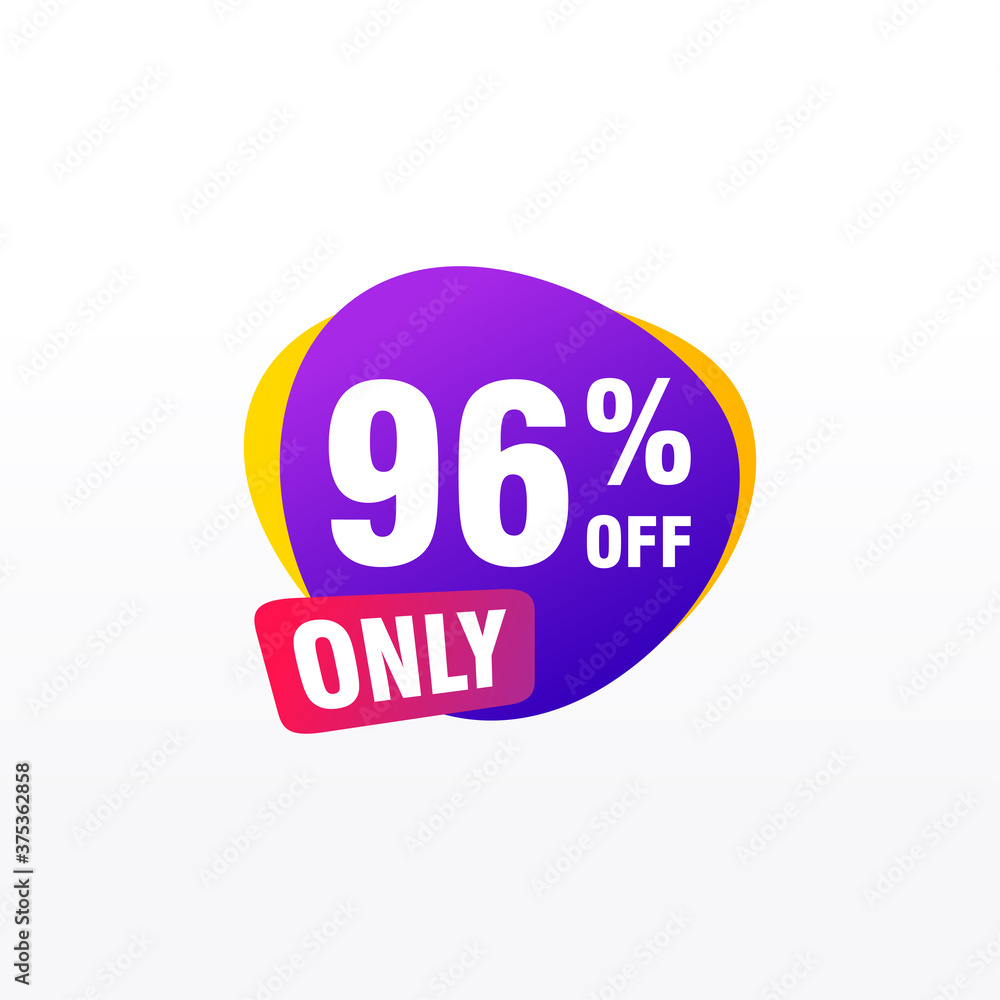 96 discount, Sales Vector badges for Labels, , Stickers, Banners, Tags, Web Stickers, New offer. Discount origami sign banner 96 discount, Sales Vector badges for Labels, , Stickers, Banners, Tags, Web Stickers, New offer. Discount origami sign banner