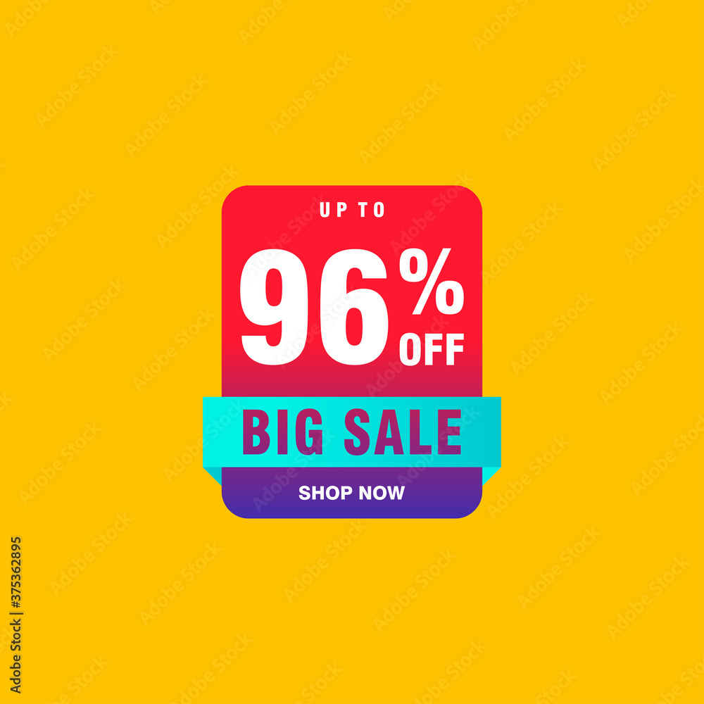 96 discount, Sales Vector badges for Labels, , Stickers, Banners, Tags, Web Stickers, New offer. Discount origami sign banner 96 discount, Sales Vector badges for Labels, , Stickers, Banners, Tags, Web Stickers, New offer. Discount origami sign banner