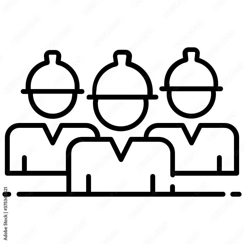 Labor icon design, group of employees in style
Labor icon design, group of employees in style