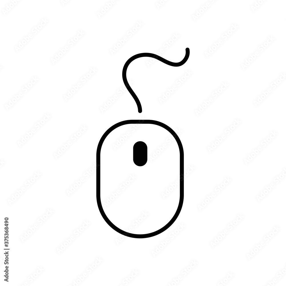 Computer Mouse Icon Symbol. PC Mouse icon vector isolated illustration. Icon computer mouse web. Modern computer mouse, flat icon design. Computer Mouse Icon Symbol. PC Mouse icon vector isolated illustration. Icon computer mouse web. Modern computer mouse, flat icon design.