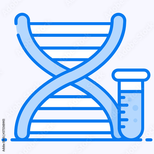 
Double helical strand, dna or genes in vector 
