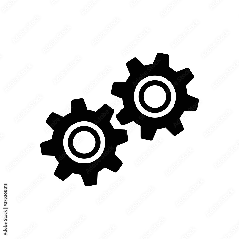 Gear vector icon. Web design icon. Gears and cogs symbol. Cog wheels icon. Cogs circle illustration. Gear wheel logo. Vector EPS Gear vector icon. Web design icon. Gears and cogs symbol. Cog wheels icon. Cogs circle illustration. Gear wheel logo. Vector EPS