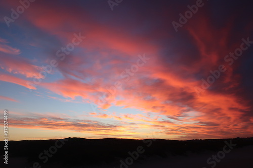 feuriger Sonnenuntergang Westaustralien © Claudia
