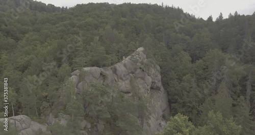 Mountains on the height of 2300 meters above the sea level