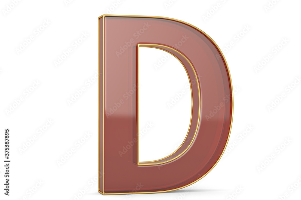Golden frame alphabet Isolated On White Background, 3D render. 3D illustration. Golden frame alphabet Isolated On White Background, 3D render. 3D illustration.