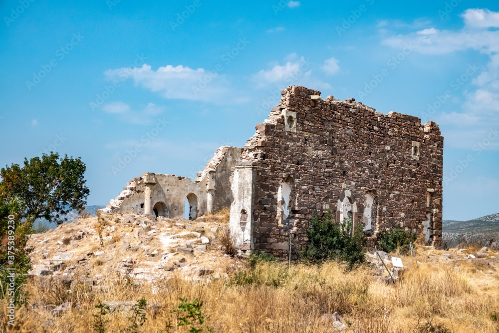 Knidos ancient city Aphrodite temple ruins Knidos ancient city Aphrodite temple ruins