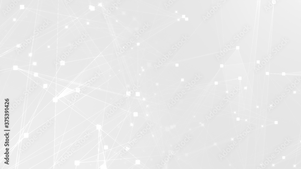 Abstract white gray polygon tech network with connect technology background. Abstract dots and lines texture background. 3d rendering. Abstract white gray polygon tech network with connect technology background. Abstract dots and lines texture background. 3d rendering.