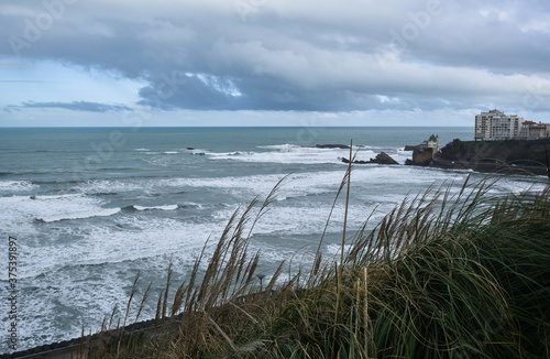 Coast in Biarritz