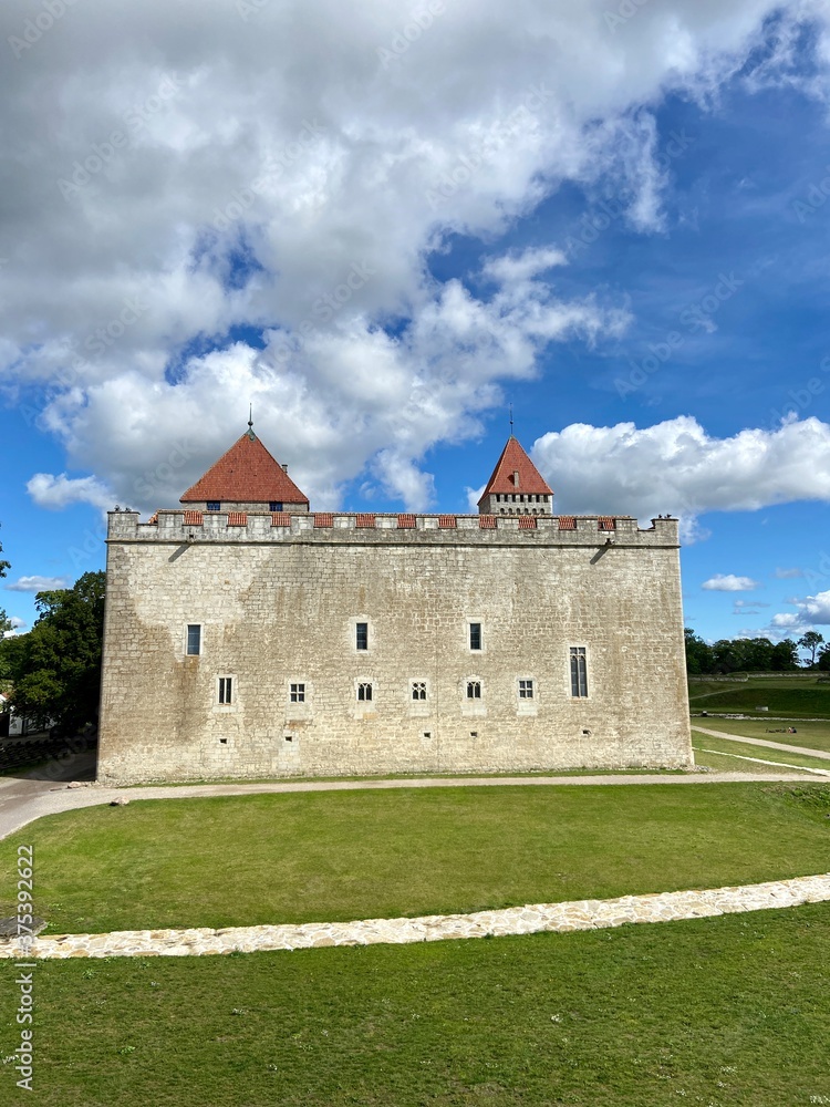 Kuressaare city Saaremaa island Estonia old medieval castle pictures