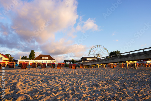 Strandpromenade an der Ostsee photo