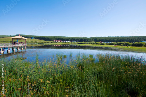 Photography beautiful natural scenery in North China